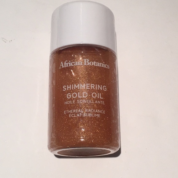 NWT African Botanicals Shimmering Gold Oil - Picture 9 of 12